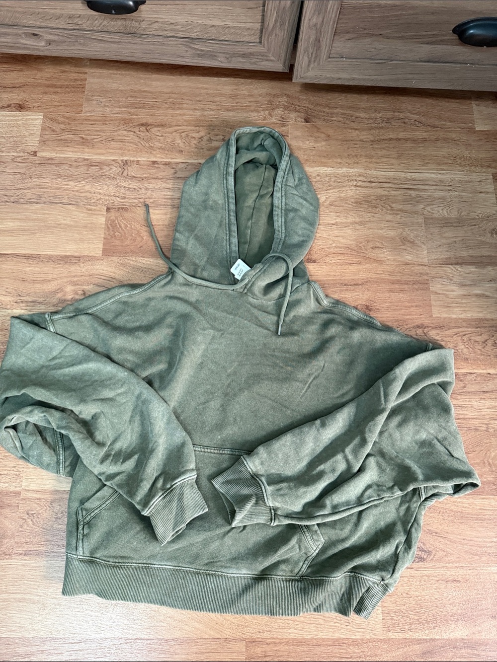 Aerie Crop Light green sweatshirt